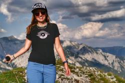 Husky Kimberly L dark grey dámské kraťasy