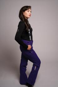 Husky Grati L dark blue dámské lyžařské kalhoty