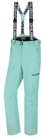 Husky Grati L light mint dámské lyžařské kalhoty