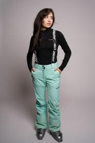 Husky Grati L light mint dámské lyžařské kalhoty