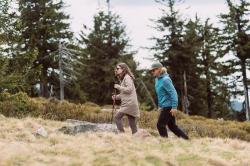 Husky Kamela L brown dámské outdoor kalhoty