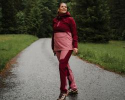 Husky Keiry L turquoise dámské outdoor kalhoty