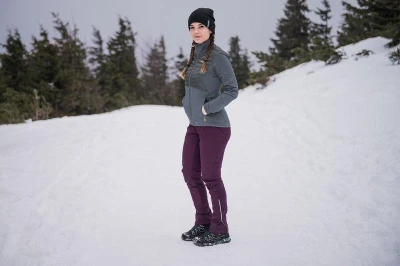 Husky Kixees L beige dámské outdoor kalhoty