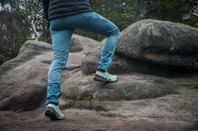 Husky Kixees L dark turquoise dámské outdoor kalhoty