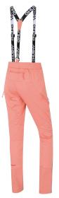 Husky Kixees L light orange dámské outdoor kalhoty
