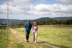 Husky Kone L beige dámské outdoorové kalhoty