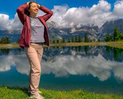 Husky Kone L grey dámské outdoorové kalhoty