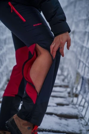 Husky Krony L magenta dámské outdoor kalhoty