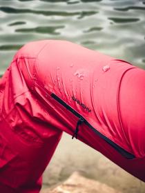 Husky Lamer L magenta dámské outdoor kalhoty
