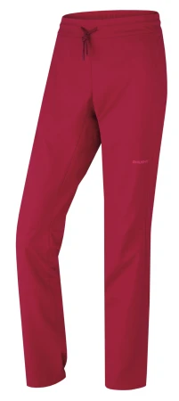 Husky Speedy Long L magenta dámské outdoorové kalhoty