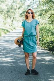 Husky Dela L fd. turquoise dámské šaty