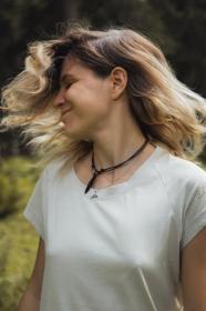 Husky Dot L beige dámské šaty