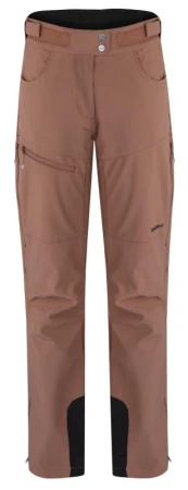 Husky Keson L brown dámské softshell kalhoty