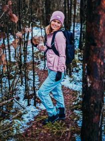 Husky Keson L faded mint dámské softshell kalhoty