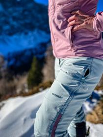 Husky Keson L faded mint dámské softshell kalhoty