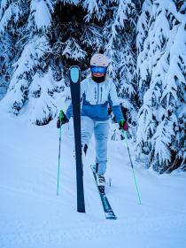 Husky Keson L faded mint dámské softshell kalhoty