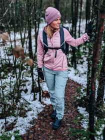 Husky Dámské softshell kalhoty Keson L faded pink