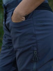 Husky Keson L graphite dámské softshell kalhoty
