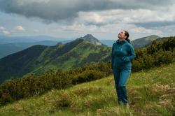 Husky Kaila L turquoise dámské softshellové kalhoty