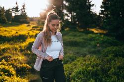 Husky Kaila L turquoise dámské softshellové kalhoty