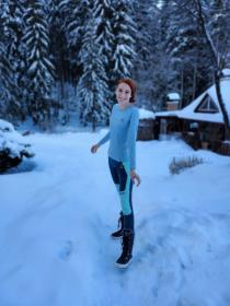 Husky Kala L mint/turquoise dámské softshellové kalhoty