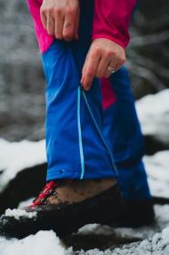 Husky Kala L pink/blue dámské softshellové kalhoty