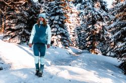 Husky Kala L pink/blue dámské softshellové kalhoty