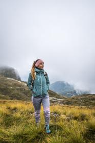 Husky Kala L purple/grey dámské softshellové kalhoty