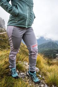 Husky Kala L purple/grey dámské softshellové kalhoty