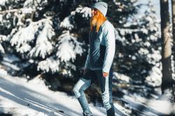 Husky Kala L purple/grey dámské softshellové kalhoty