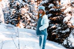 Husky Kala L purple/grey dámské softshellové kalhoty