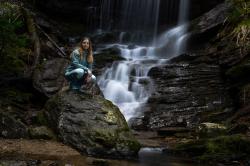 Husky Kala L purple/grey dámské softshellové kalhoty