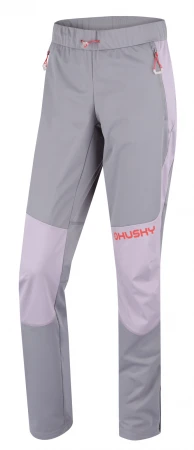 Husky Kala L purple/grey dámské softshellové kalhoty