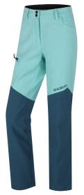 Husky Kavia L mint/turquoise dámské softshellové kalhoty Husky Kavia L mint/turquoise dámské softshellové kalhoty