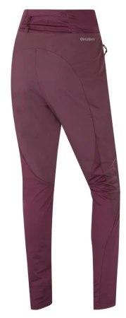 Husky Kuty L dark magenta dámské softshellové kalhoty