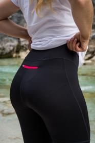 Husky Darby Long L black dámské sportovní kalhoty