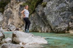 Husky Darby Long L magenta dámské sportovní kalhoty