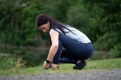 Husky Darby Long L tm. bordó dámské sportovní kalhoty