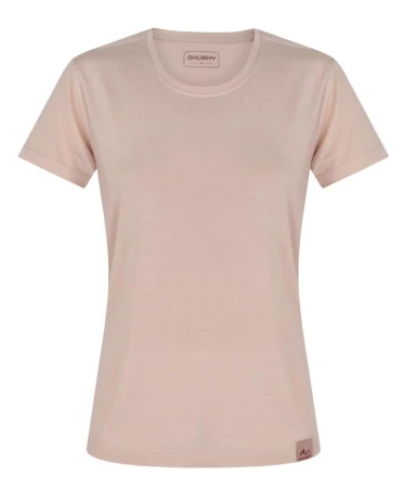 Husky Merla L light pink dámské tričko
