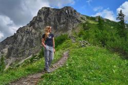 Husky Mertis L beige dámské triko