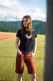 Husky Mertis L black dámské triko