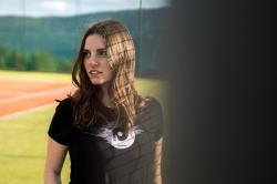 Husky Mertis L faded green dámské triko