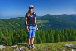 Husky Mertis L faded green dámské triko