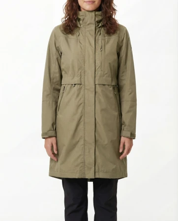 Husky Nestia L khaki dámský hardshell kabát