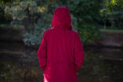 Husky Nevr L magenta dámsky hardshell kabát