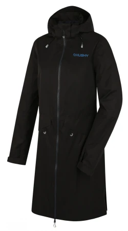 Husky Nua L black dámský hardshell kabát