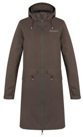 Husky Nua L brown dámsky hardshell kabát