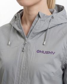 Husky Nua L grey dámský hardshell kabát