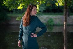 Husky Nut L black dámský hardshell kabát