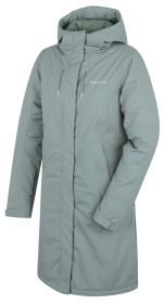 Husky Narvik L faded green dámsky hardshellový plnený kabát